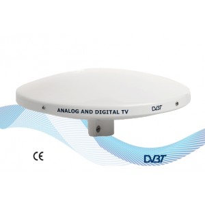 COMPACT - V9125/01K - MARINE OMNIDIRECTIONAL DVBT TV ANTENNA - ONLY 3 PCS AVAILABLE!